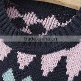 Womens Jacquard Design Fashionable Pullover Custom Christmas Sweater With Reindeer Pattern thumbnail-6