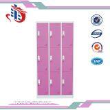 KD Structure Powder Coated 9 Doors Steel Cabinet Clothes Storage Locker thumbnail-1