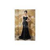 Luxurious Sweetheart Mermaid Black Long Evening Dress 2013 New Designer Party Gown Lace thumbnail-1