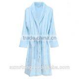 China 100% Polyester Embroidery Logo Coral Fleece Bathrobes thumbnail-1