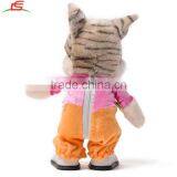 Cute Electric Cat Walk Singing Plush Toys for Children thumbnail-3