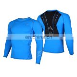 High quality compression spandex lycra rash guard from manufacturer
