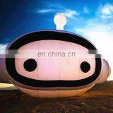 Special Design Inflatable Robot Face With Lighting Replica