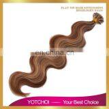 Factory Price Aliepress Hair Russian Remy Hair Extension Russian Body Wave Pre Tip Hair thumbnail-5