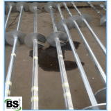 Стальные винтовые сваи с квадратным валом для солнечных установок или фундаментов thumbnail-3