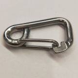 Spring Snap Hook Stainless Steel Nickel White Safty Swivel Highly Polished thumbnail-1