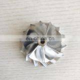K04 43.03/56.08mm 5306-123-2007 7+7 Blades High Performance Turbo Milling/aluminum 2618/billet Compressor Wheel thumbnail-3