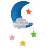 Colorful Felt Cloud Shape Baby Mobile Hanger thumbnail-6