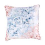Hot Selling Big Flower Printed Velvet Decorative Cushion Covers Polyester Throw Pillow Cover for Sofa thumbnail-2