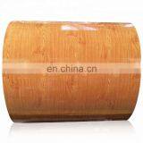 Color Coated Galvanized Metal hs Code Wood Pattern Ppgi Steel Coil Sheet Full Form for Decoration thumbnail-2