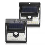 Solar Powered Motion Sensor Solar Energy Wall Lamp 40LED High Brightness thumbnail-1