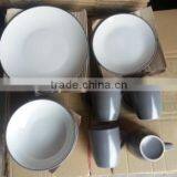 Stocked Color Glazed Dinner Sets thumbnail-2