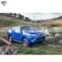 Chromed ABS Front Grille For HILUX REVO 2015-2017 Car Body Parts thumbnail-2