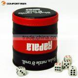 2015 Summer New Products High Luxury Mini Leather Dice Cup thumbnail-2