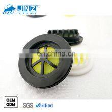 JNZ Facemask Accessories Plastic Black White Round Anti-dust Air Breathing Valve With Gasket thumbnail-4