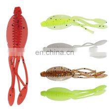 50pcs Fish Lures Soft Plastic Lure Squid Skirts Saltwater Fishing Squid Fishing Lures Soft Set thumbnail-1