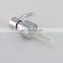 LongAn Factory China New Style Free Sample Amber Black Metal Zinc Alloy Soap Dispenser Pump Sprayer For Glass Bottle thumbnail-2