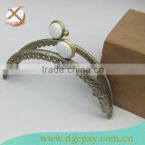 10.3*6cm Gem Sewing Metal Frame for Women Purse Handbag Handle