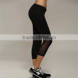 Dry Fit Breathable Fabric Fabric Terry Training Pants Yoga Pants thumbnail-2