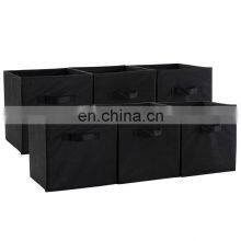 2022 Foldable Home Storage Organization Non-Woven Uncovered Square Underwear Clothing Storage Boxes For Wardrobe thumbnail-4