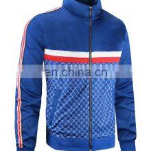 Tracksuit Stripe Mens Hooded Tracksuit or Fitness Bodybuilding Tracksuit Sweatsuit Mens Custom Sweatsuit For Men thumbnail-2