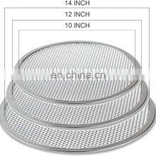 6-22Inch Round Pizza Pan Aluminum Mesh Pizza Screen thumbnail-3