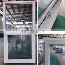 Anhui Weika Latest Single Hung Window Design Tempered Glass Aluminum Impact Window Hurricane Proof thumbnail-2