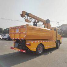 Dongfeng 6-wheel Pipeline Dredging Vehicle With Hydraulic Grab Type Mechanical Arm thumbnail-3