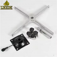 Criss-Cross Aluminum Sofa Base Legs Newest Furniture Metal Legs thumbnail-4