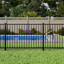 Zinc Steel Guardrail Construction Site Municipal Outdoor Garden Community Villa Fence Guardrail Isolation Fence Zinc thumbnail-2