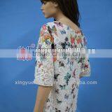 Xingyu Embroidery Factory Butterfly Full Embroidery African Fabric Lace for Evening Wedding Dress thumbnail-4