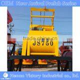 JS750 Concrete Mixer for the Production of Precast Lightweight Wall Panel and Hollow Core Slab