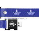 Custom Logo Lanyard Usb Flash Drive 4Gb