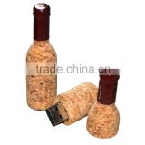 Red wine bottle usb flash drive, wood usb stick, engraved wooden usb memory 2gb