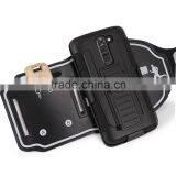 Sweatproof and Detachable Sports Armband,key and Credit Card Holder Dual Layers Protective for LG K7 thumbnail-3