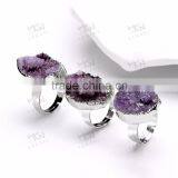 Direct Sale Luxury Purple Mood Ring, Nice Gift Natural Stone Jewelry thumbnail-3
