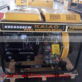 DC 160A Double Use 2KW Diesel Welder Generator Key Start (KDE6500EW) thumbnail-3