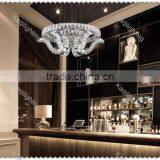 New Modern Clear K9 Crystal LED Pendant Lamp Fixture Chandelier thumbnail-3