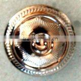 Silver Coat Button