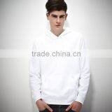 100% Cotton Plain White Hoodie thumbnail-1