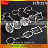 Mini Creative Metal Alloy Insert Photo Picture Frame Keyring Llaveros Keychain Gift