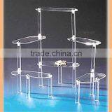 Yellow Color Advertising Equipment Acrylic Display Rack for Advertising Rack thumbnail-2