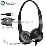Professional Binaural Usb Headset for pc HSM-902TPQDUSBC thumbnail-1