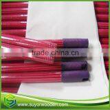 Stripe Pvc Home Cleaning Wooden Mop Stick Hot Selling in Peru