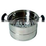 Multi-layer Stainless Steel Dim Sum Steamer Cooking Pot With Glass Lid as Seen on tv thumbnail-4