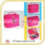 Fashion 2016 Latest Wholesale Promotional Travel Canvas Cosmetic Bag