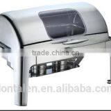 Update International Stainless Steel Chafer, Full Size Chafing Dish, 8 Quart,