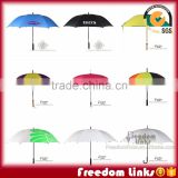 Straight Umbrella Logo Customized with EVA wooden Handle                        
                                                Quality Choice
