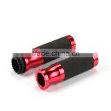 Soto Racing - 22mm Universal Motorcycle CNC Handle Bar / Handlebar Grips Leather and Aluminum Material thumbnail-4