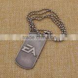 Wholesale Zinc Alloy Dog Tag With Necklace thumbnail-4